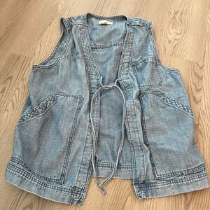Universal Thread Denim Vest - Light Blue